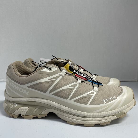 Salomon Other - Salomon XT-6 GORE-TEX Almond Milk L47732400 Size 11 Trail Running Hiking Shoe